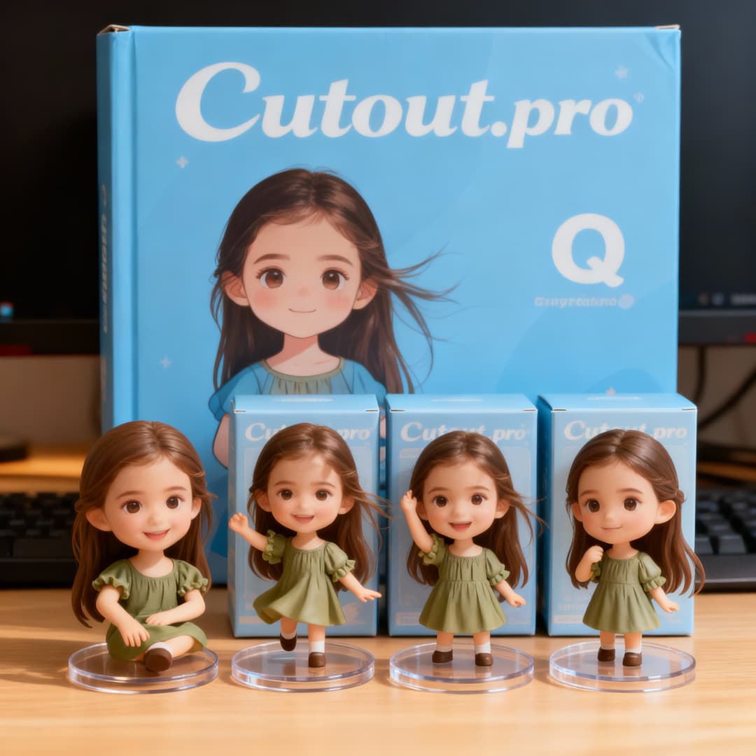 Character blind box figures series